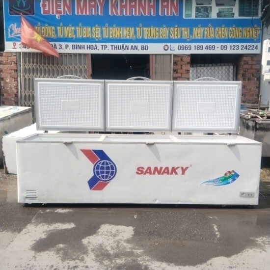 Thanh lý tủ đông 3 cánh Sanaky 1300l